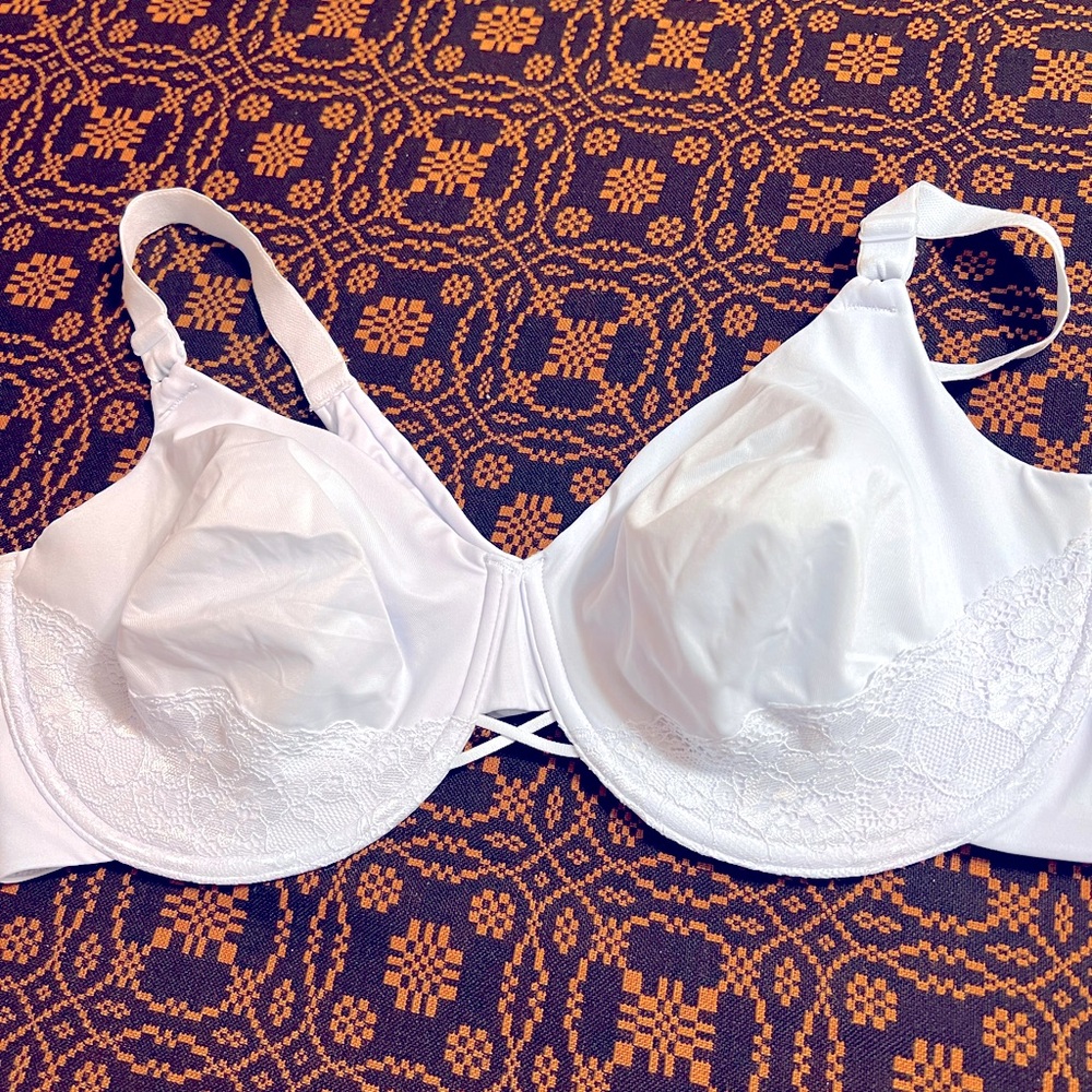 Vanity Fair Baby Blue Comfortable Bra 42D